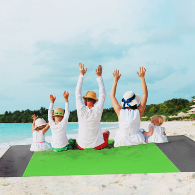 Sand-Proof Picnic Blanket 108" x 96", Green