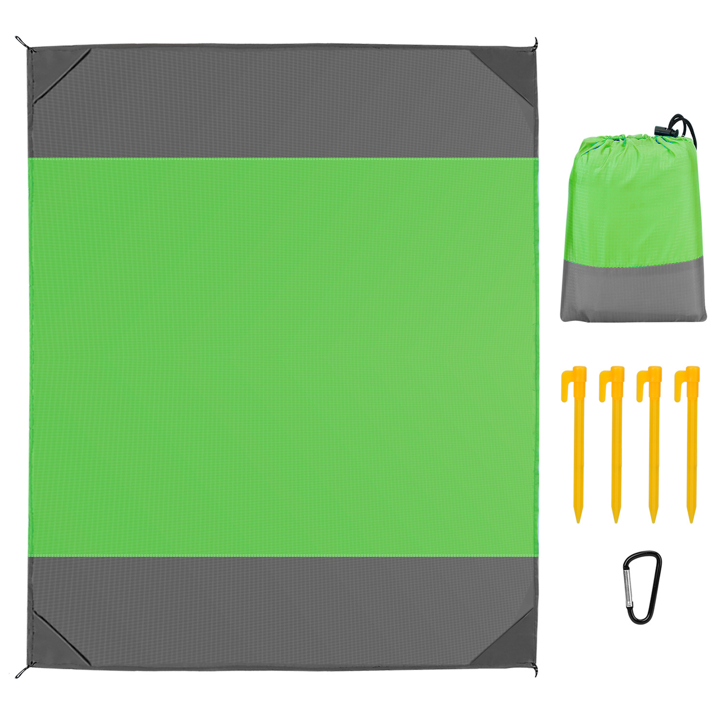 Sand-Proof Picnic Blanket Green