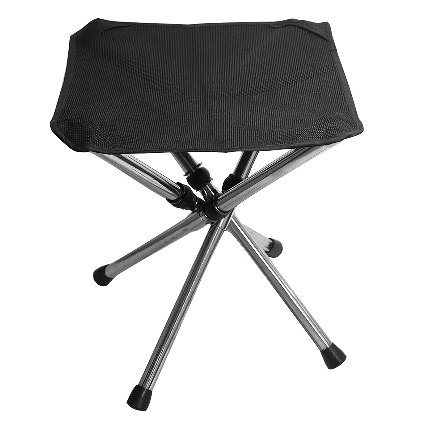 Foldable Portable Camping Stool (Black)