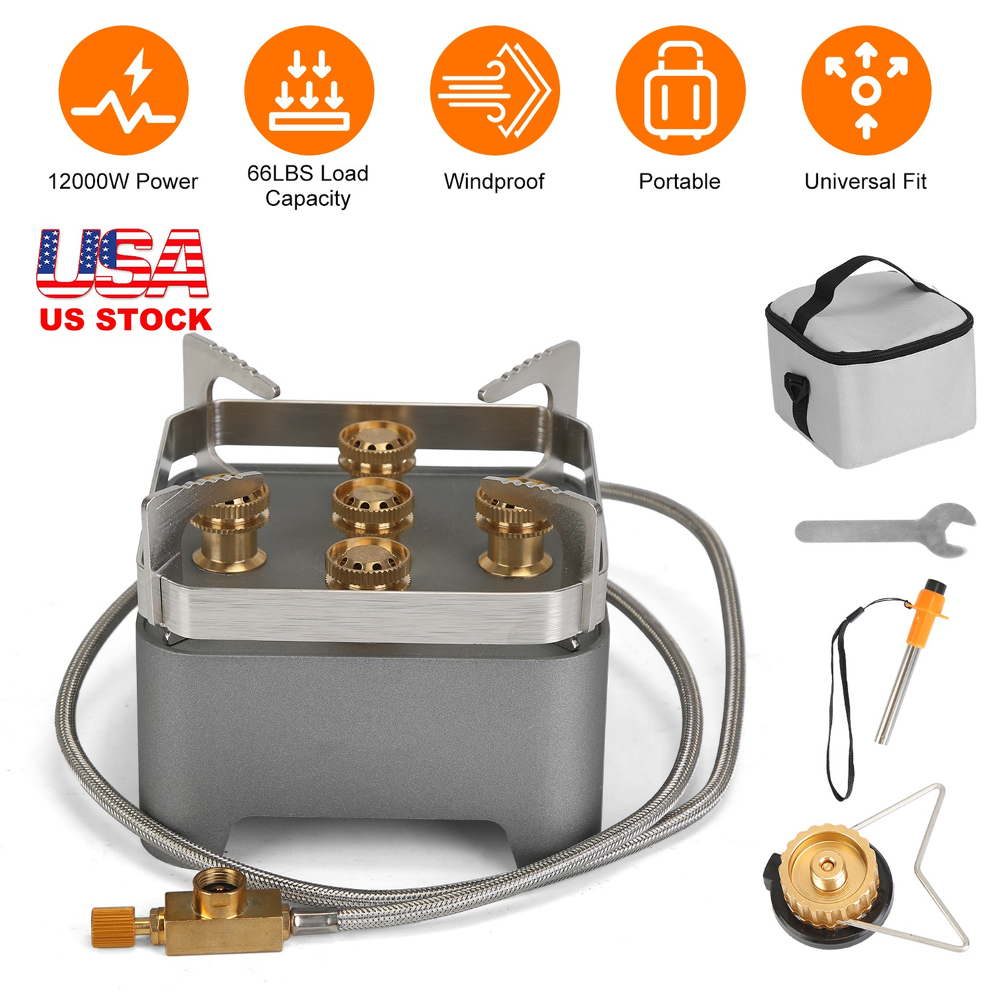 12000W Portable Camping Stove