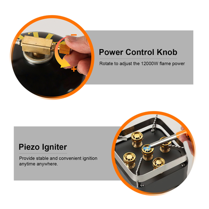 12000W Portable Camping Stove