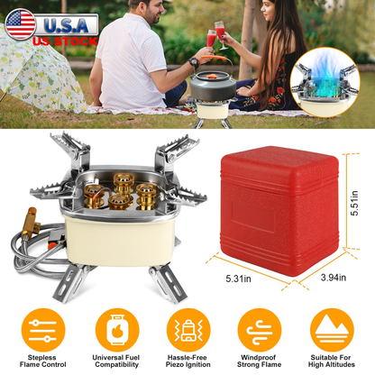 13000W Portable Windproof Camping Stove