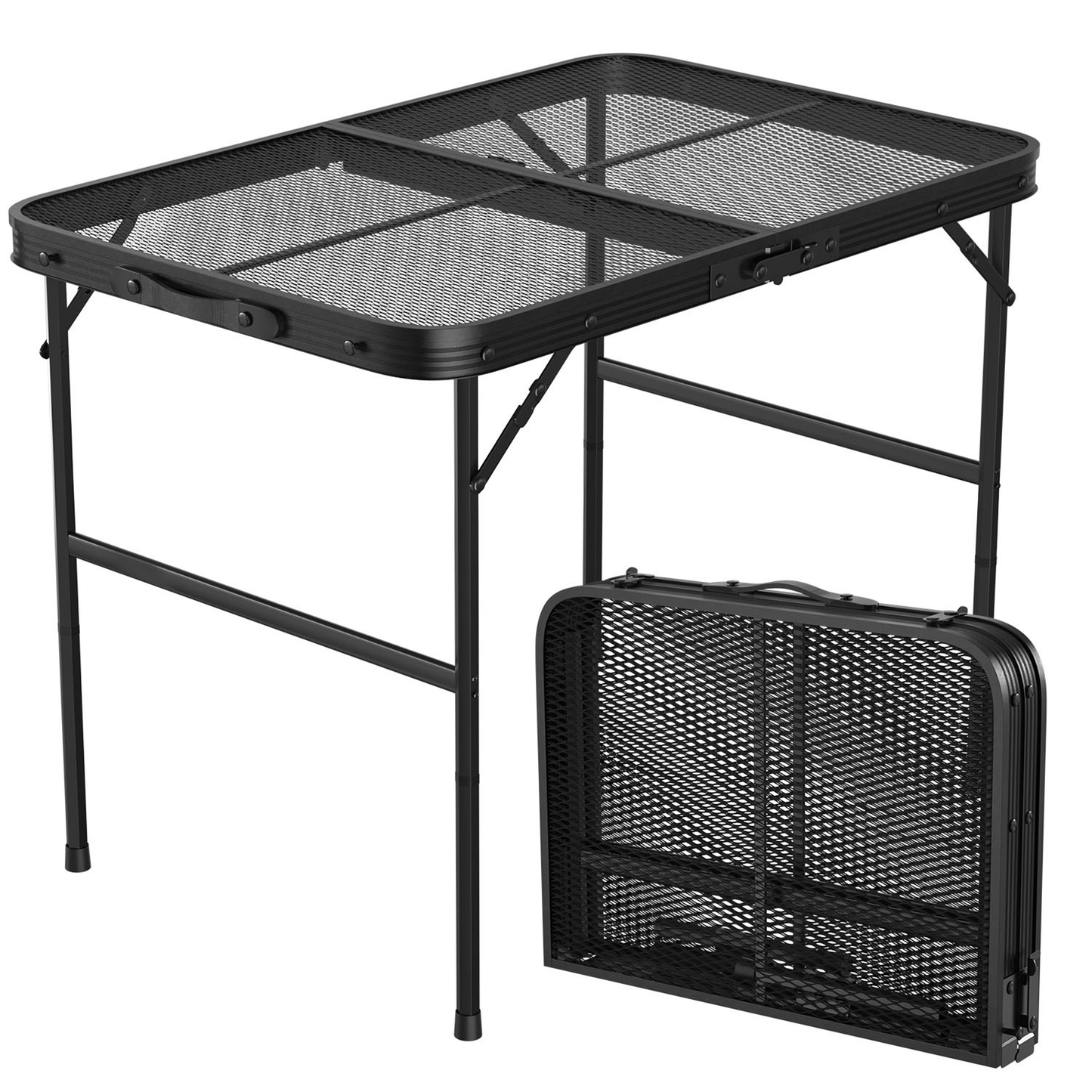 Foldable Camping Table with Carry Handle