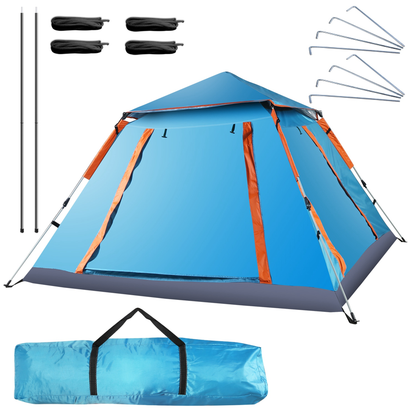 4-5 Person Waterproof Foldable Outdoor Camping Tent