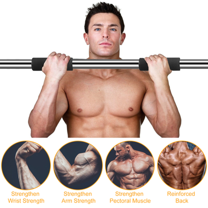 Doorway Pull Up Bar Adjustable Home Gym, Silver