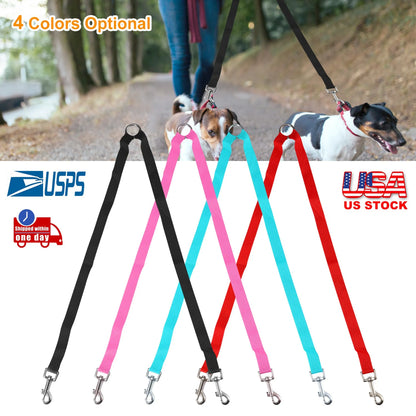 Double Dogs Leash Two Dogs Leash