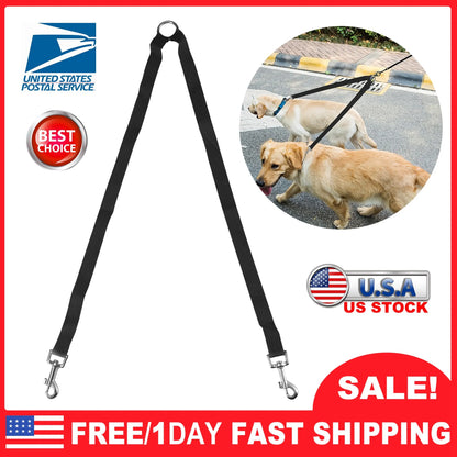 Double Dogs Leash Two Dogs Leash