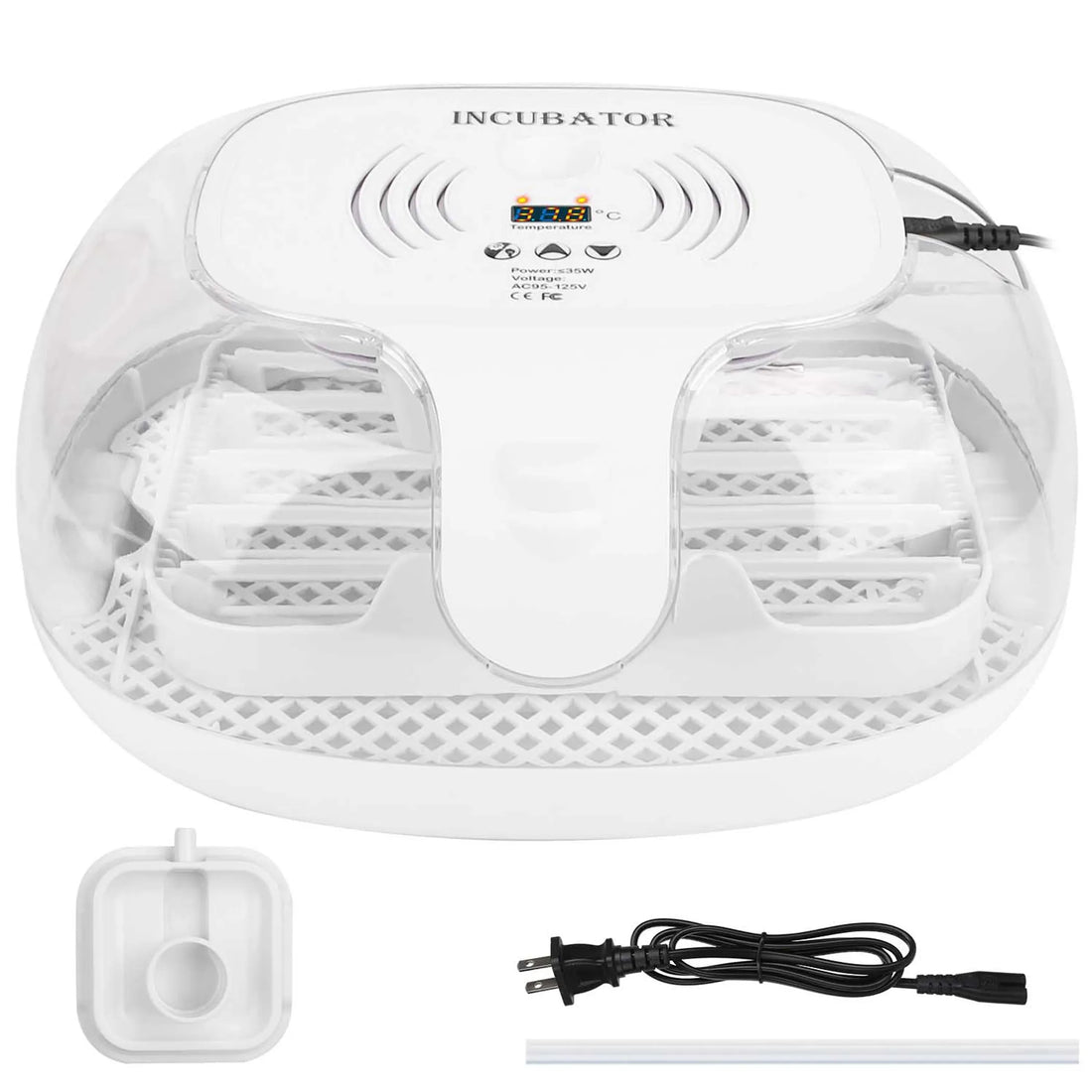 16 Eggs Incubator for Hatching Chicken Professional Poultry Hatcher