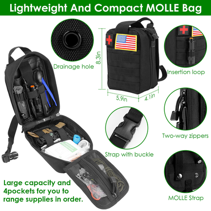 47-Piece Emergency Survival Kit