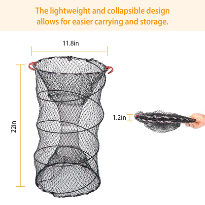 2-Piece Crab Trap Bait Nets for Shrimp and Lobster