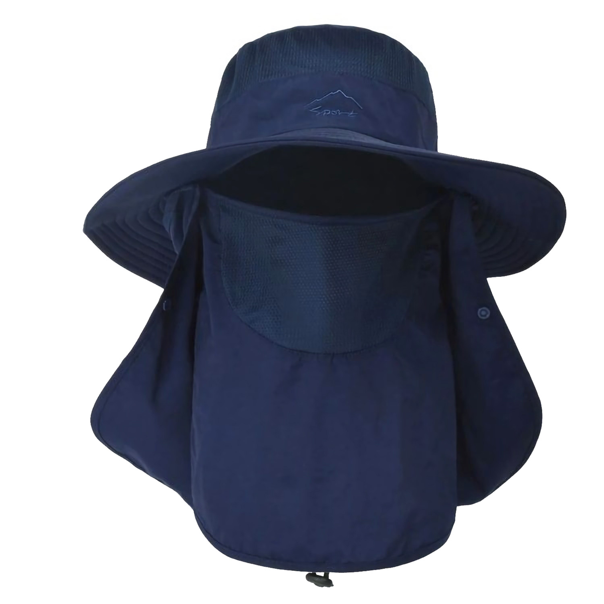 3-in-1 Wide Brim Fishing Bucket Hat