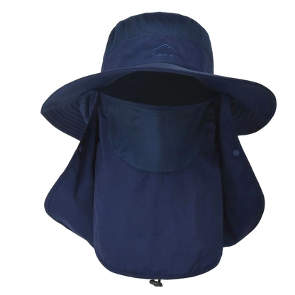 3-in-1 Wide Brim Fishing Bucket Hat