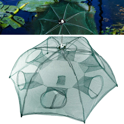 Portable Foldable Fishing Trap Net