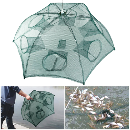 Portable Foldable Fishing Trap Net