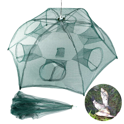 Portable Foldable Fishing Trap Net