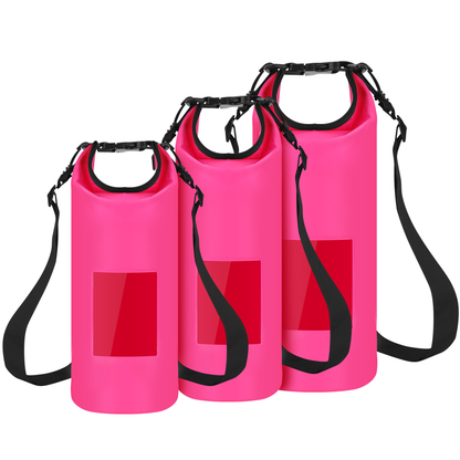 Floating Waterproof Dry Bag 20L, Pink