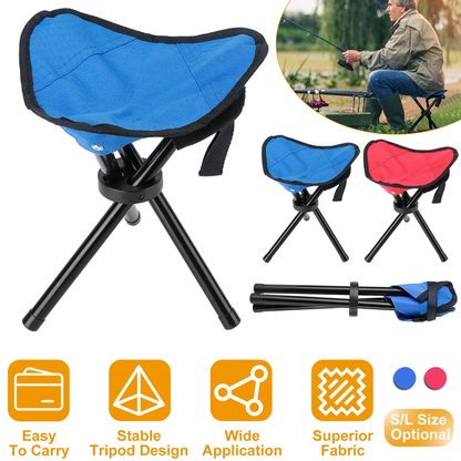 Folding Tripod Camping Stool