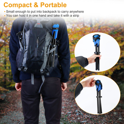 Folding Tripod Stool Portable Travel Chair