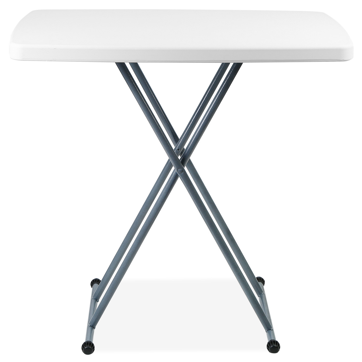 Height-Adjustable Folding Snack Table