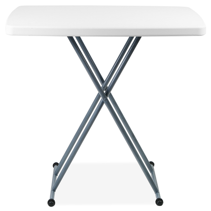 Height-Adjustable Folding Snack Table
