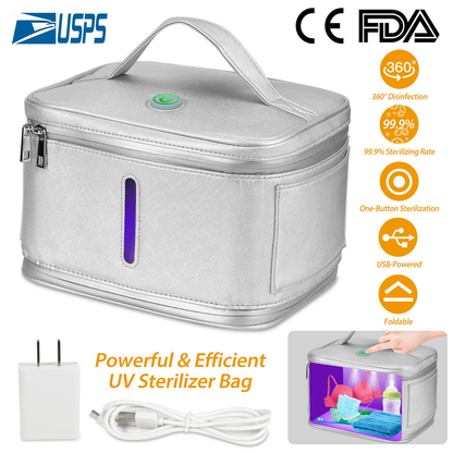 Foldable UV Disinfection Bag