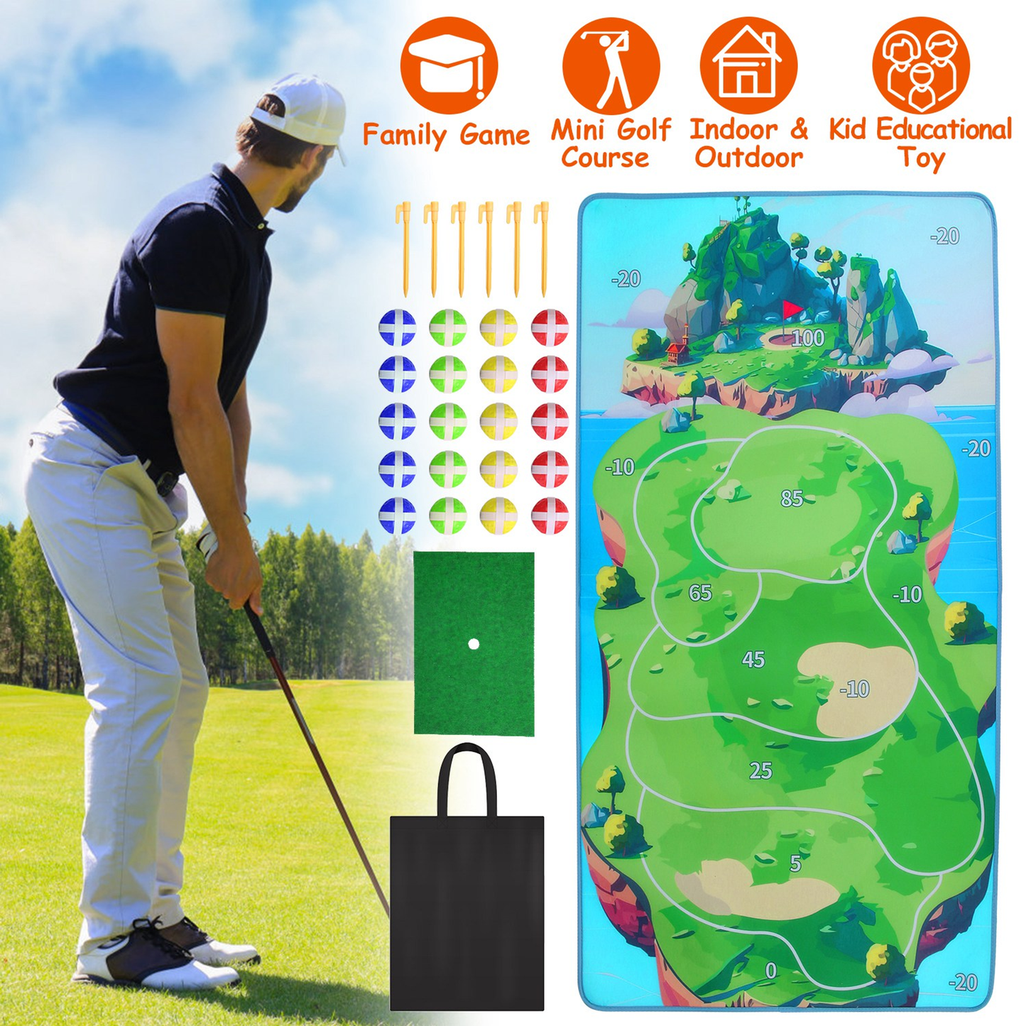 Casual Golf Game Set