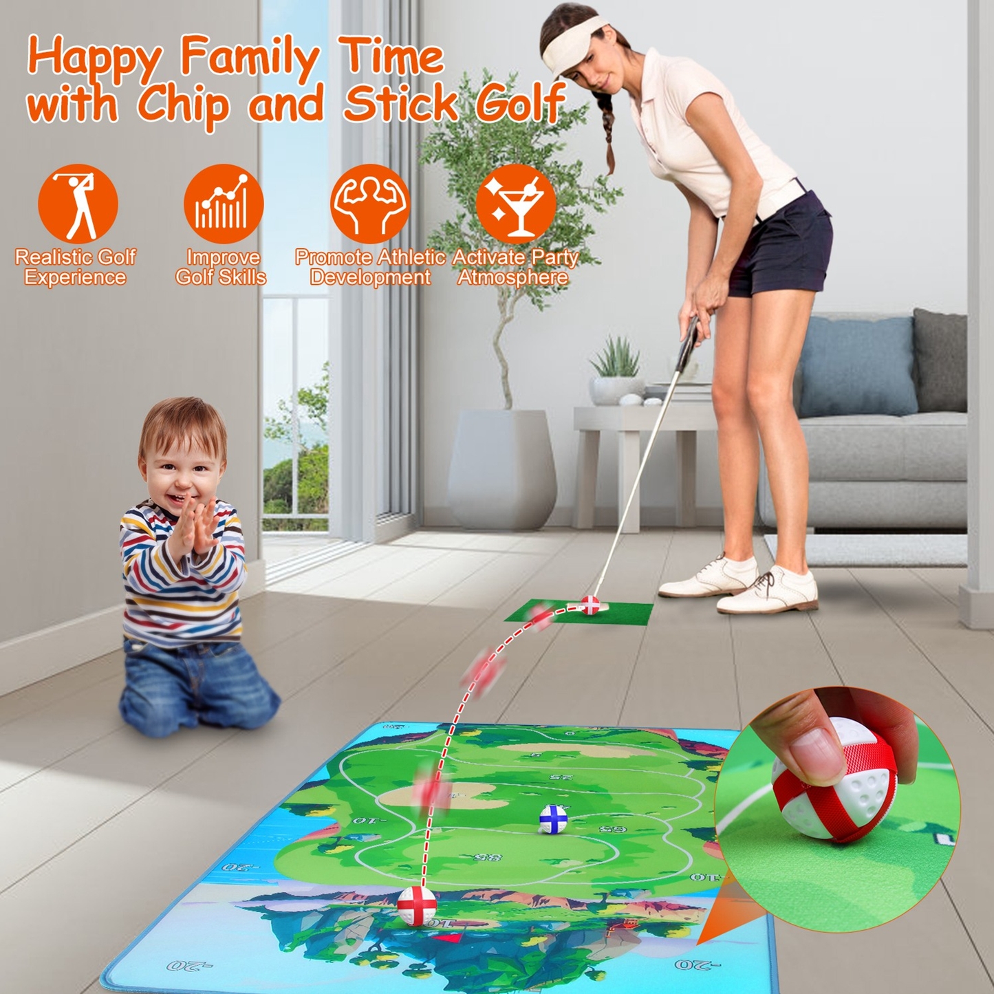 Casual Golf Game Set