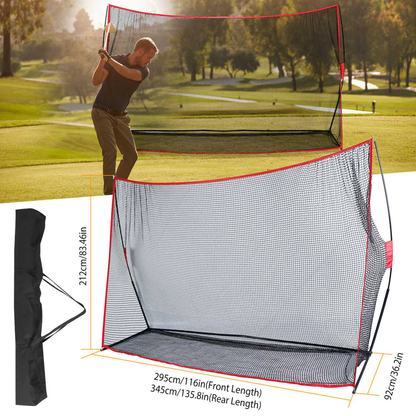 11.3 x 6.95 ft Portable Golf Practice Net