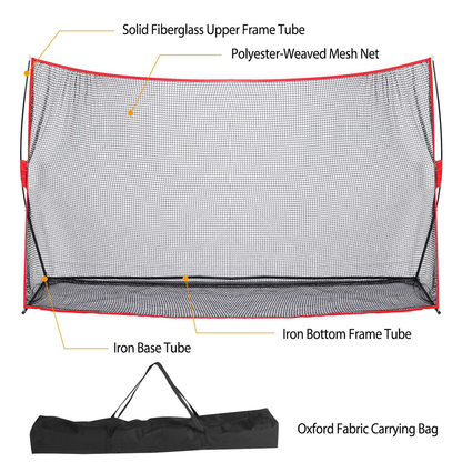 11.3 x 6.95 ft Portable Golf Practice Net