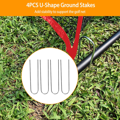 11.3 x 6.95 ft Portable Golf Practice Net