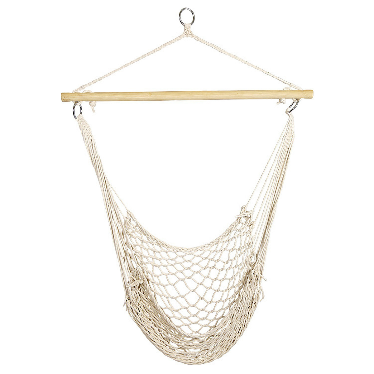 Hanging Rope Hammock Chair