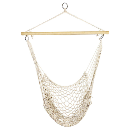 Hanging Rope Hammock Chair