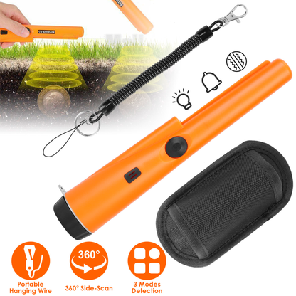 Handheld Metal Detector Pinpointer with LED Light
