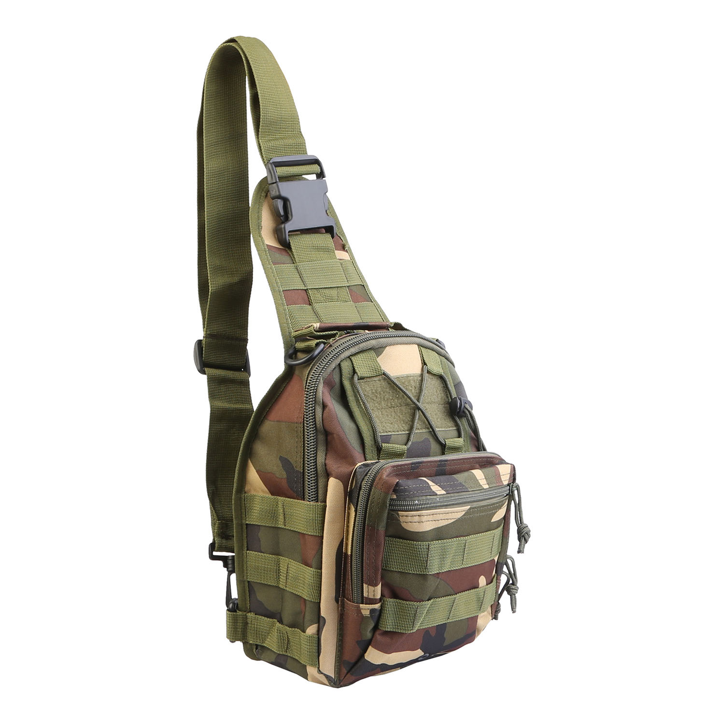 Men's Water-Repellent Tactical Sling Chest Backpack