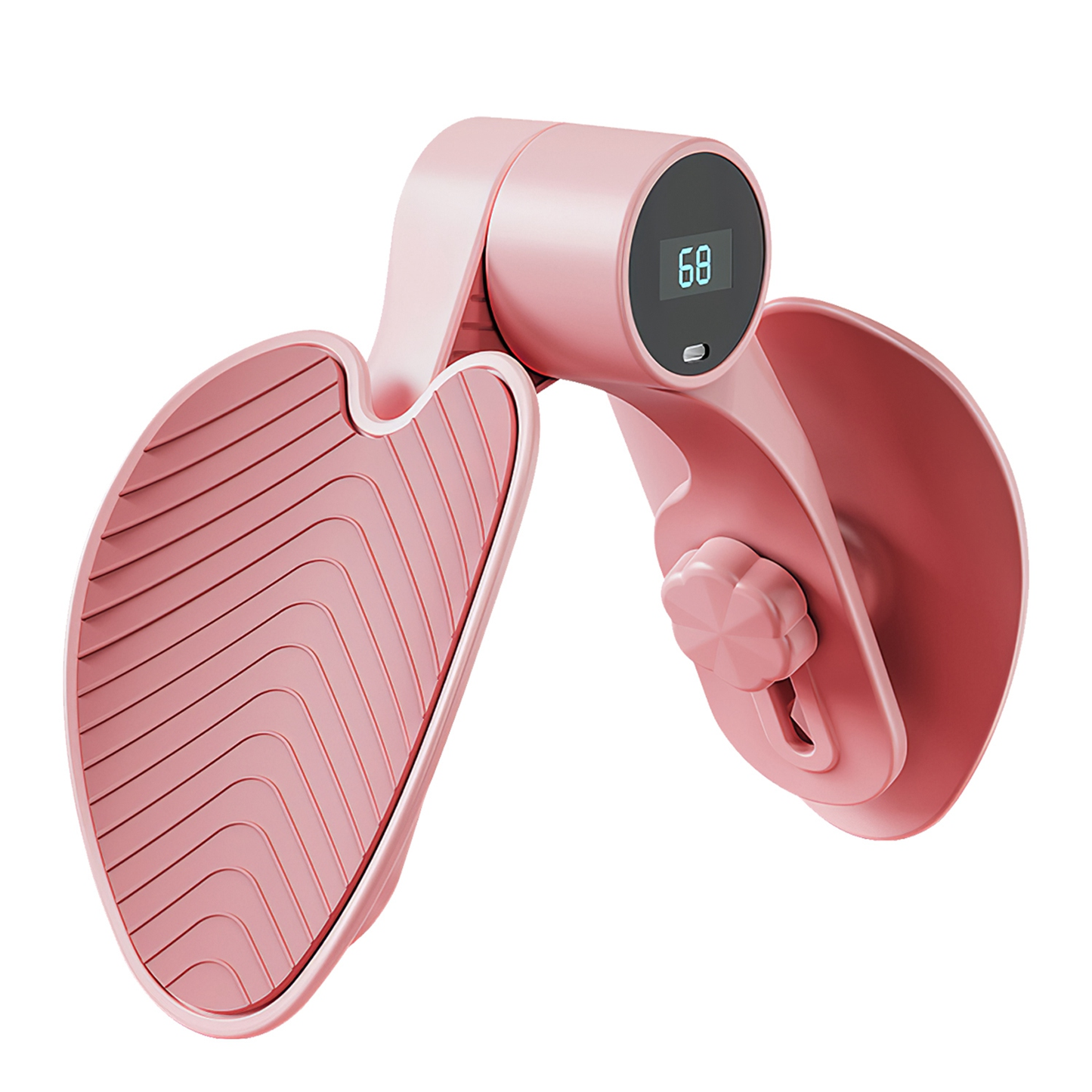 Thigh Exerciser Hip Trainer, 3 Resistance Levels, Pink