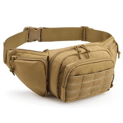 Tactical Fanny Pack Concealed Carry Bag, Khaki