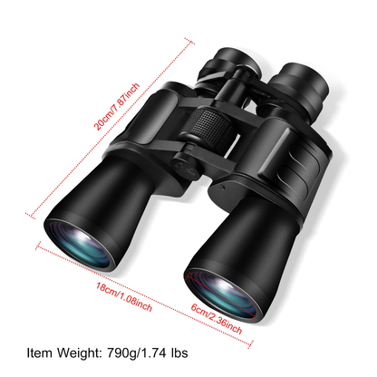 Portable Zoom Binoculars with Carrying Case