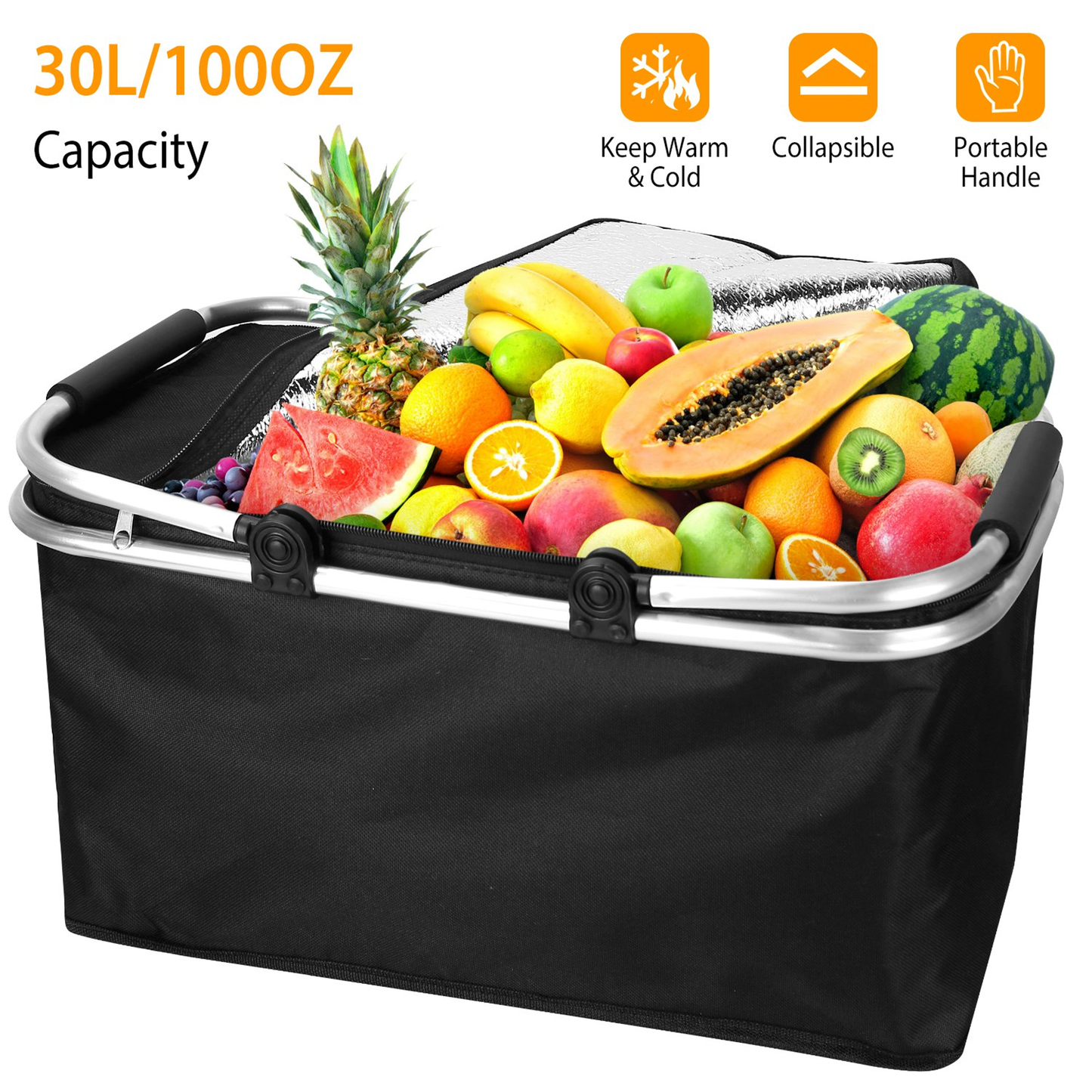 30 L Insulated Picnic Basket