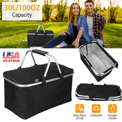 30 L Insulated Picnic Basket