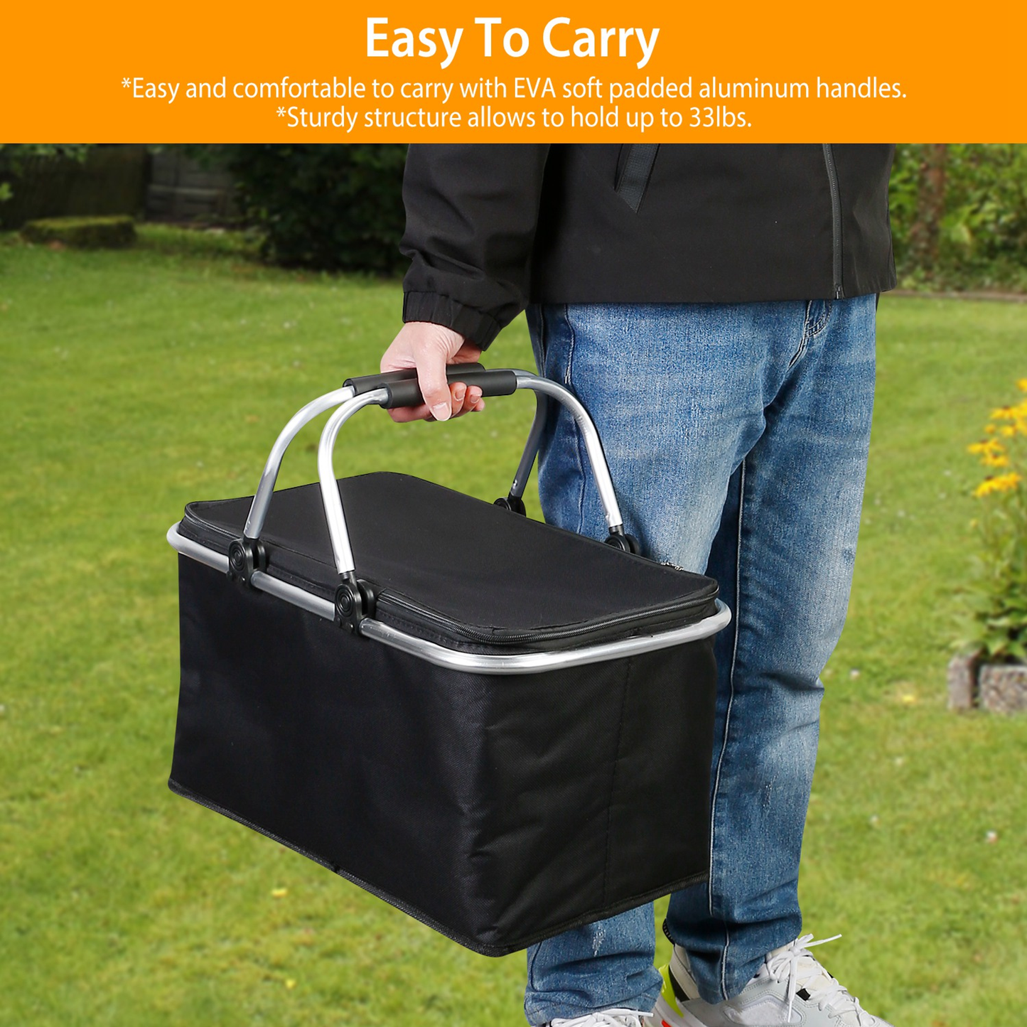 30 L Insulated Picnic Basket