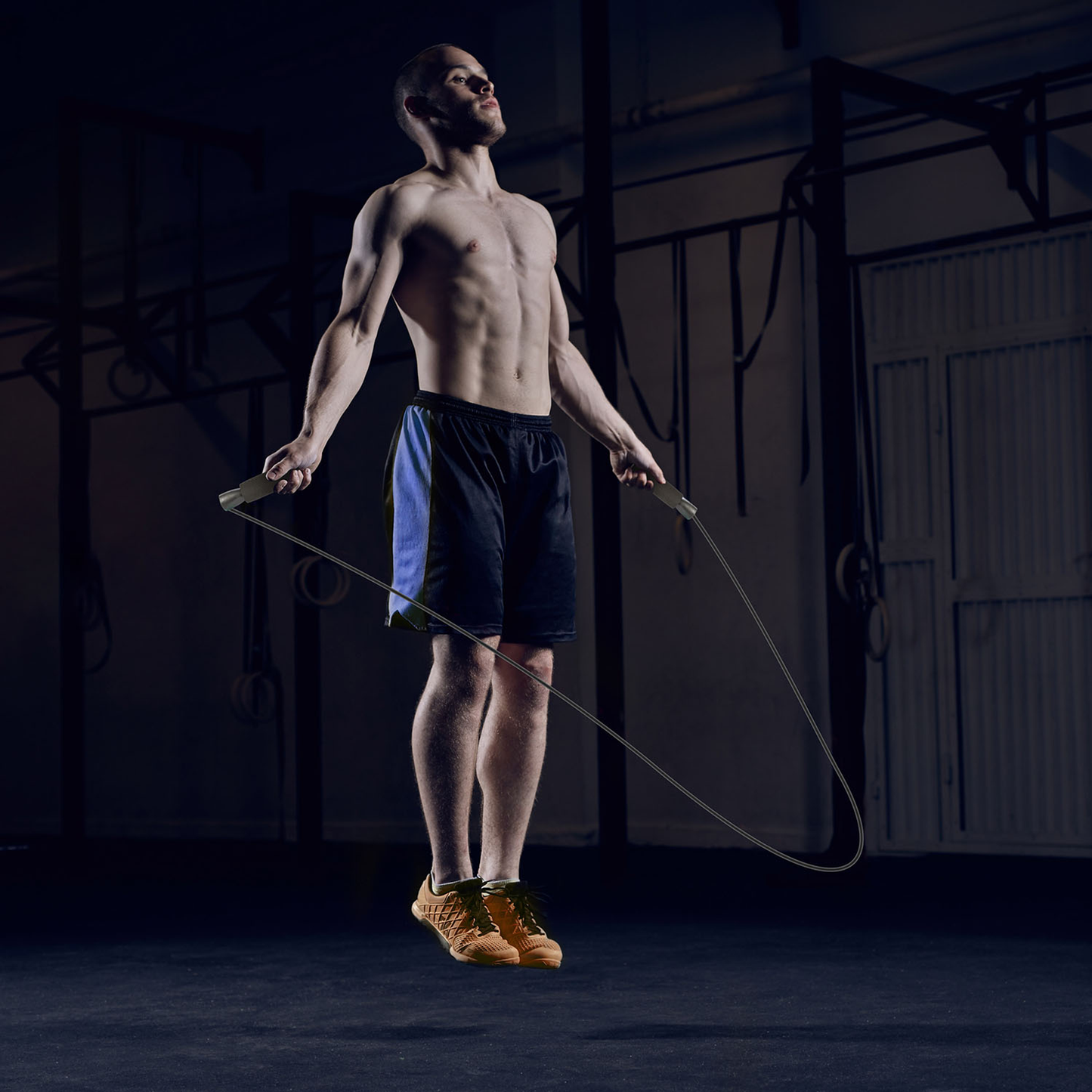 Adjustable Speed Jump Rope with Ball-Bearings