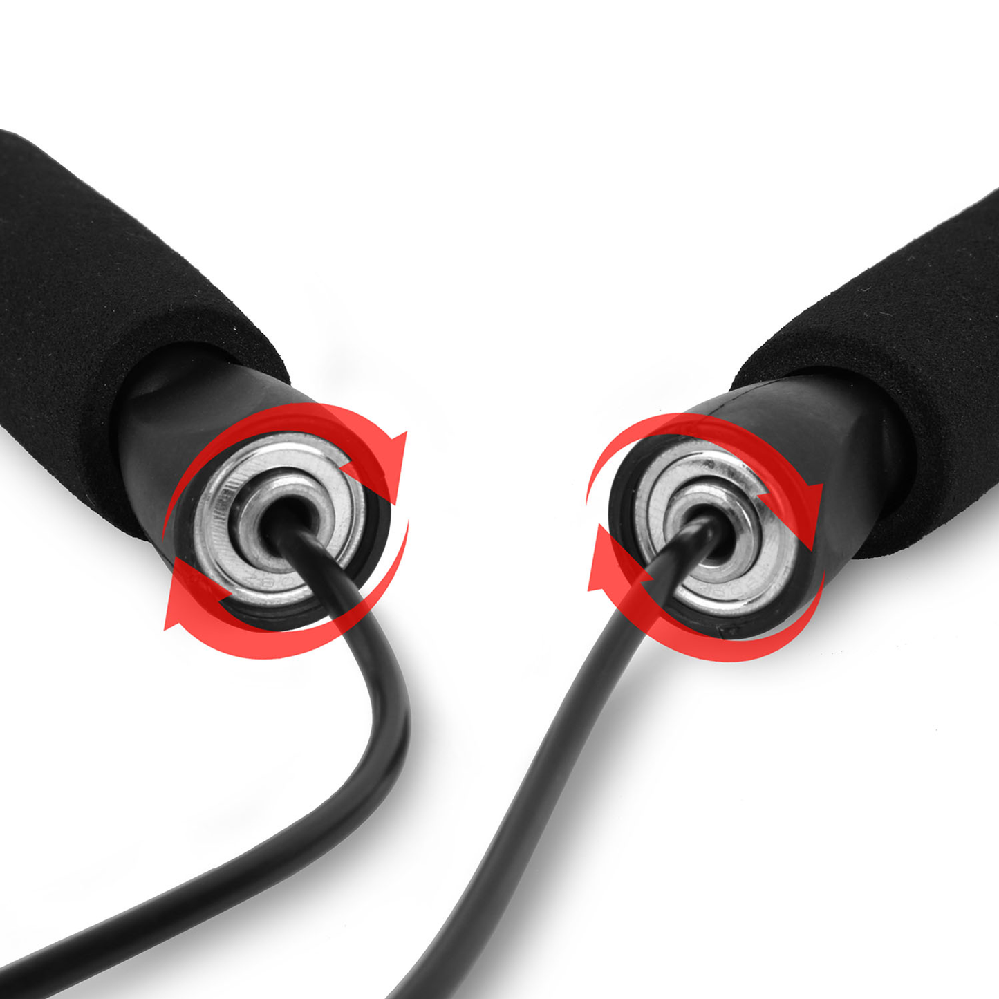 Adjustable Speed Jump Rope with Ball-Bearings
