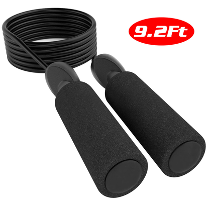Adjustable Speed Jump Rope with Ball-Bearings