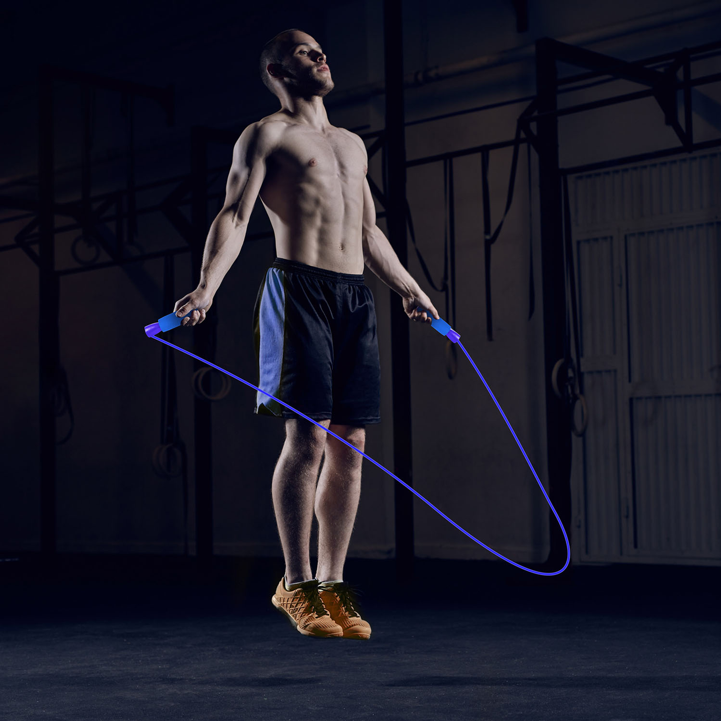 Adjustable Speed Jump Rope with Ball-Bearings