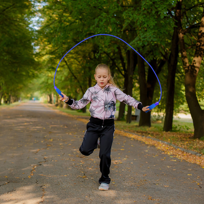 Adjustable Speed Jump Rope with Ball-Bearings