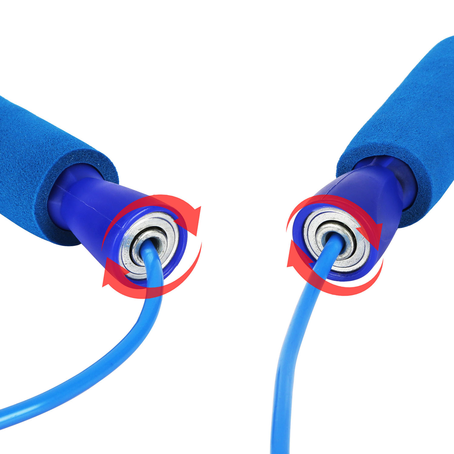Adjustable Speed Jump Rope with Ball-Bearings