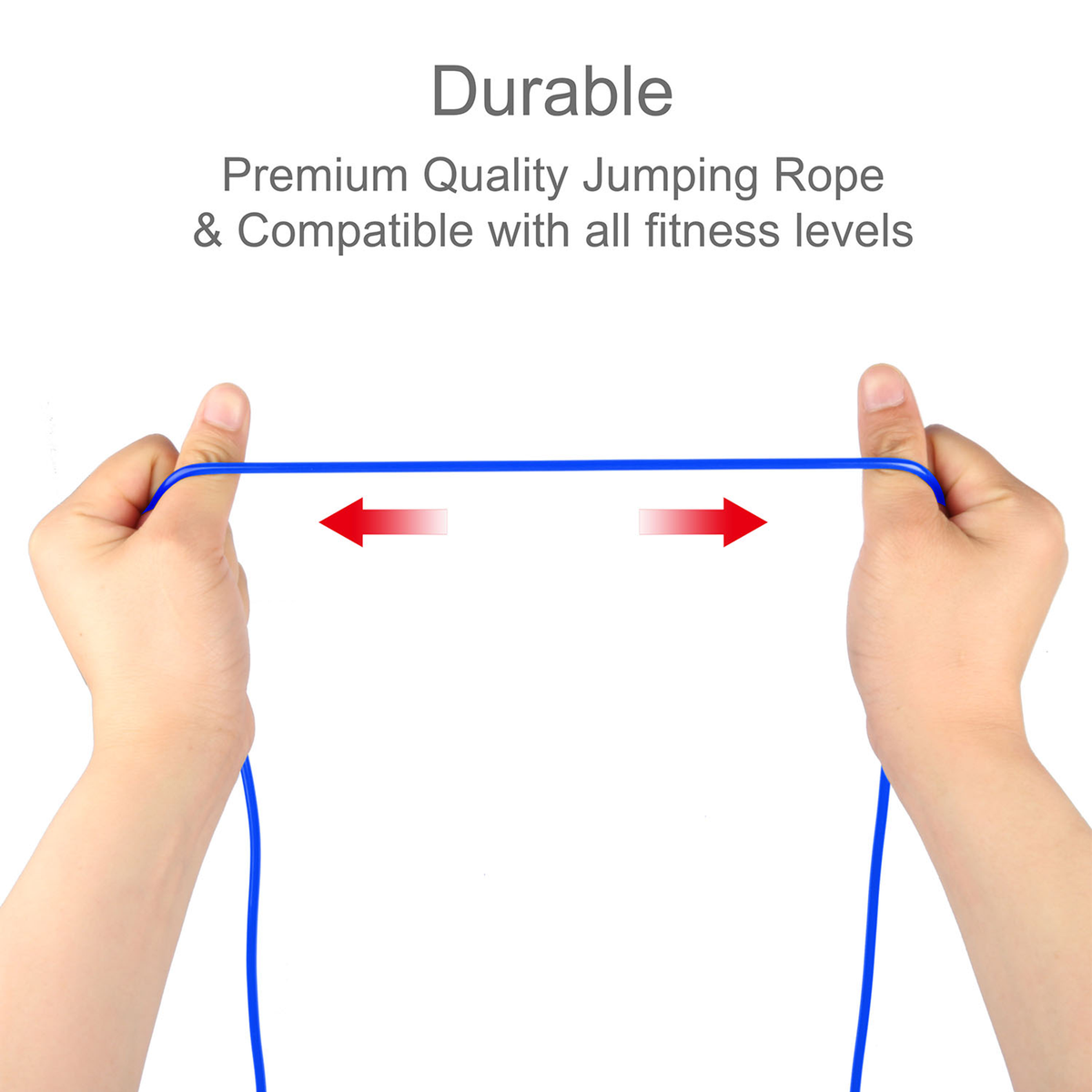 Adjustable Speed Jump Rope with Ball-Bearings