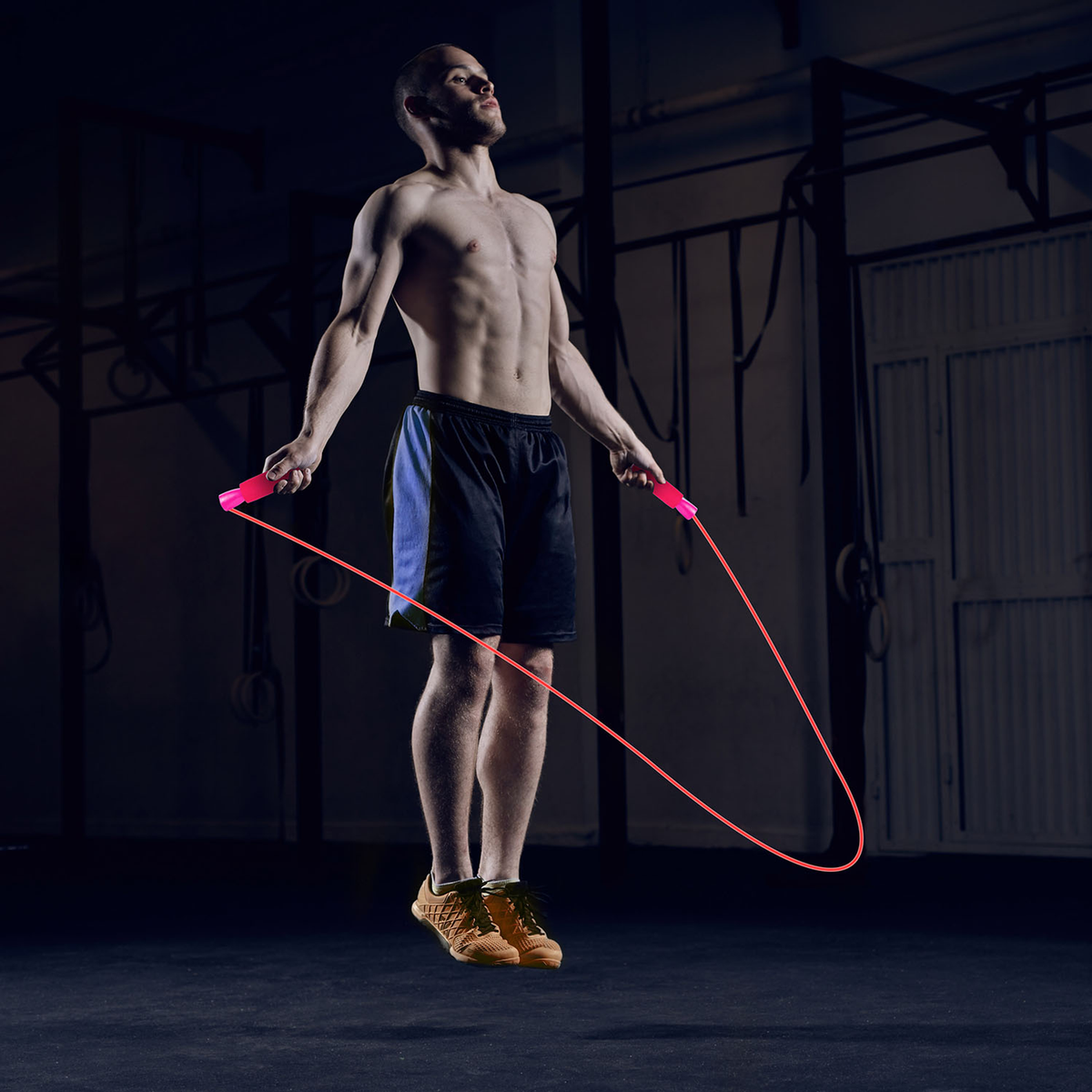 Adjustable Speed Jump Rope with Ball-Bearings