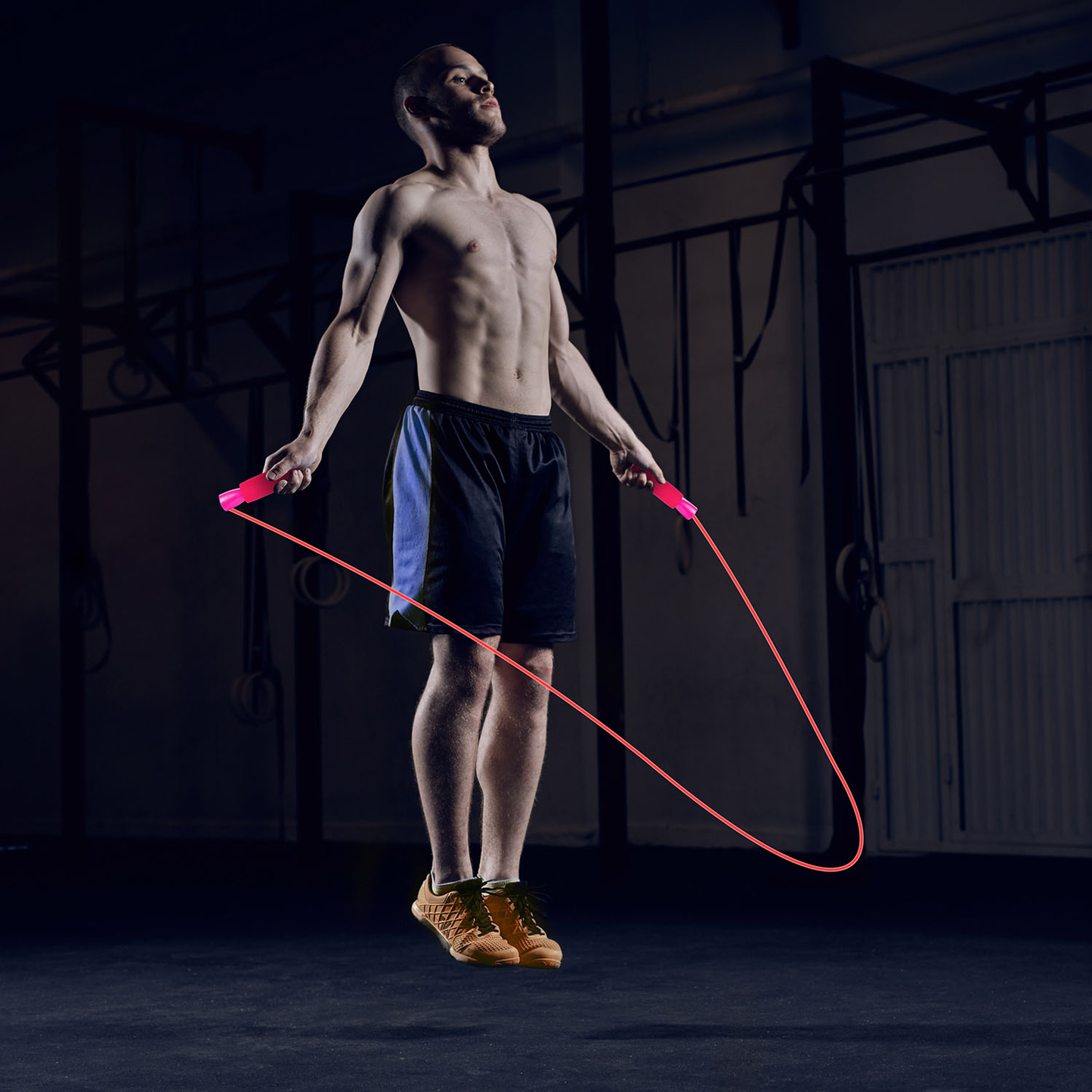 Adjustable Speed Jump Rope with Ball-Bearings