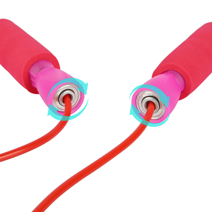 Adjustable Speed Jump Rope with Ball-Bearings